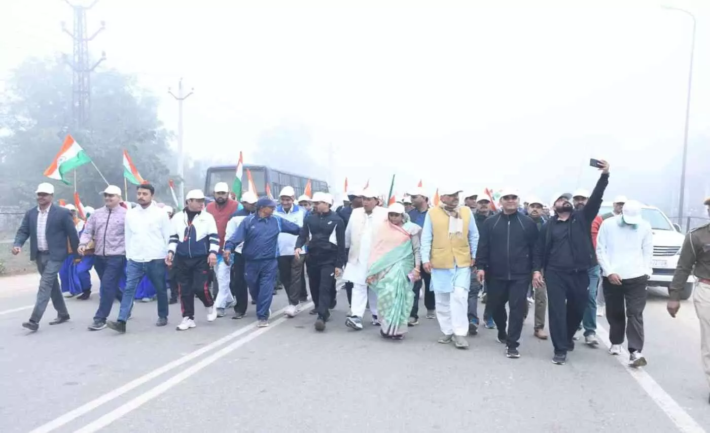 Run for Developed Rajasthan 2025 in Sawai Madhopur is a powerful symbol Run for Developed Rajasthan 2025 in Sawai Madhopur is a powerful symbol