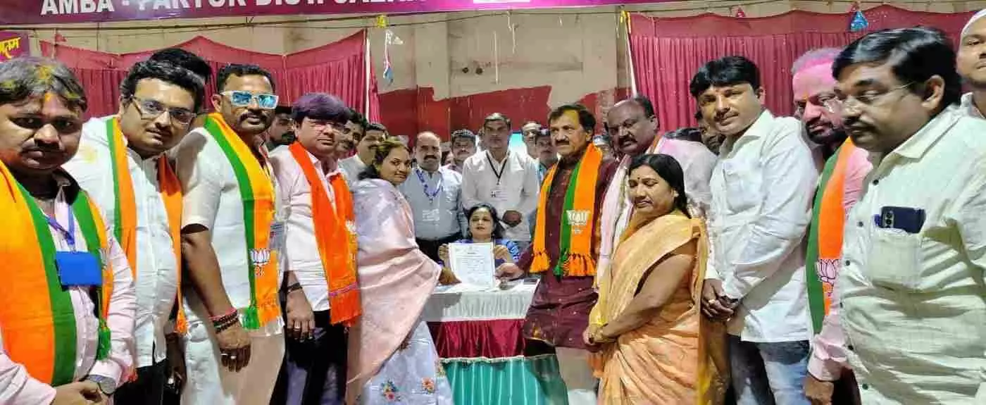Major political upheaval in Jalna: BJP wins in Ambad-Partur, Tutari breaks Congress stronghold in Bhokardan Major political upheaval in Jalna: BJP wins in Ambad-Partur, Tutari breaks Congress stronghold in Bhokardan