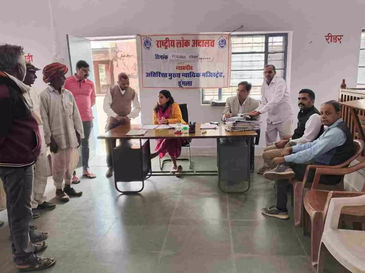 112 cases settled in National Lok Adalat 112 cases settled in National Lok Adalat
