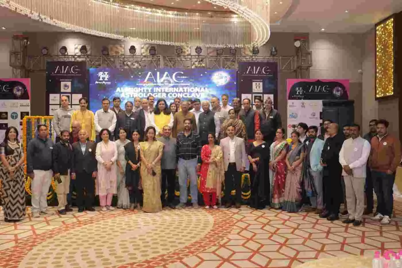 Almighty International Astrology Conclave (AIAC) Season 2 inaugurated in Jaipur Almighty International Astrology Conclave (AIAC) Season 2 inaugurated in Jaipur