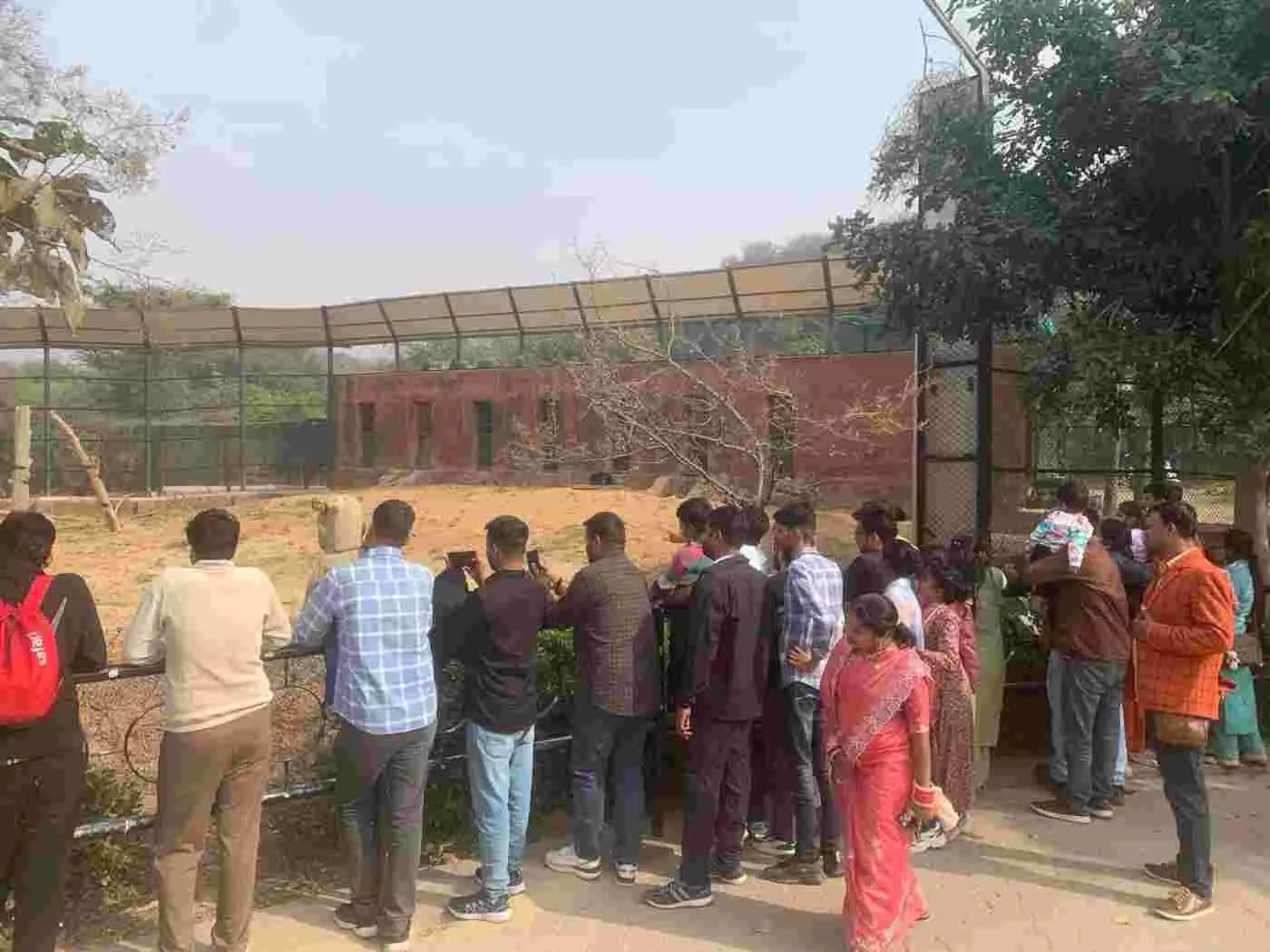 Nahargarh Biological Park witnesses a surge in tourists Nahargarh Biological Park witnesses a surge in tourists