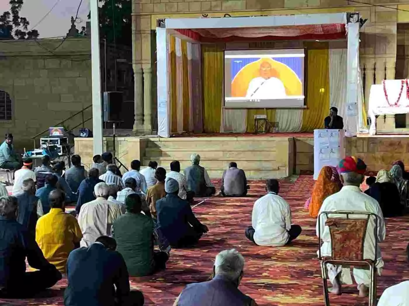 A divine confluence of Siddha Yoga in Jaisalmer on World Meditation Day A divine confluence of Siddha Yoga in Jaisalmer on World Meditation Day