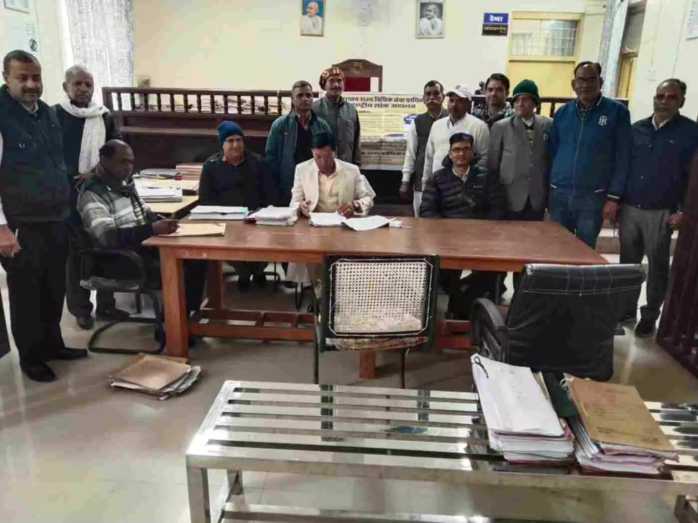 The last National Lok Adalat of the year 2025 was held at Vaira Court Complex