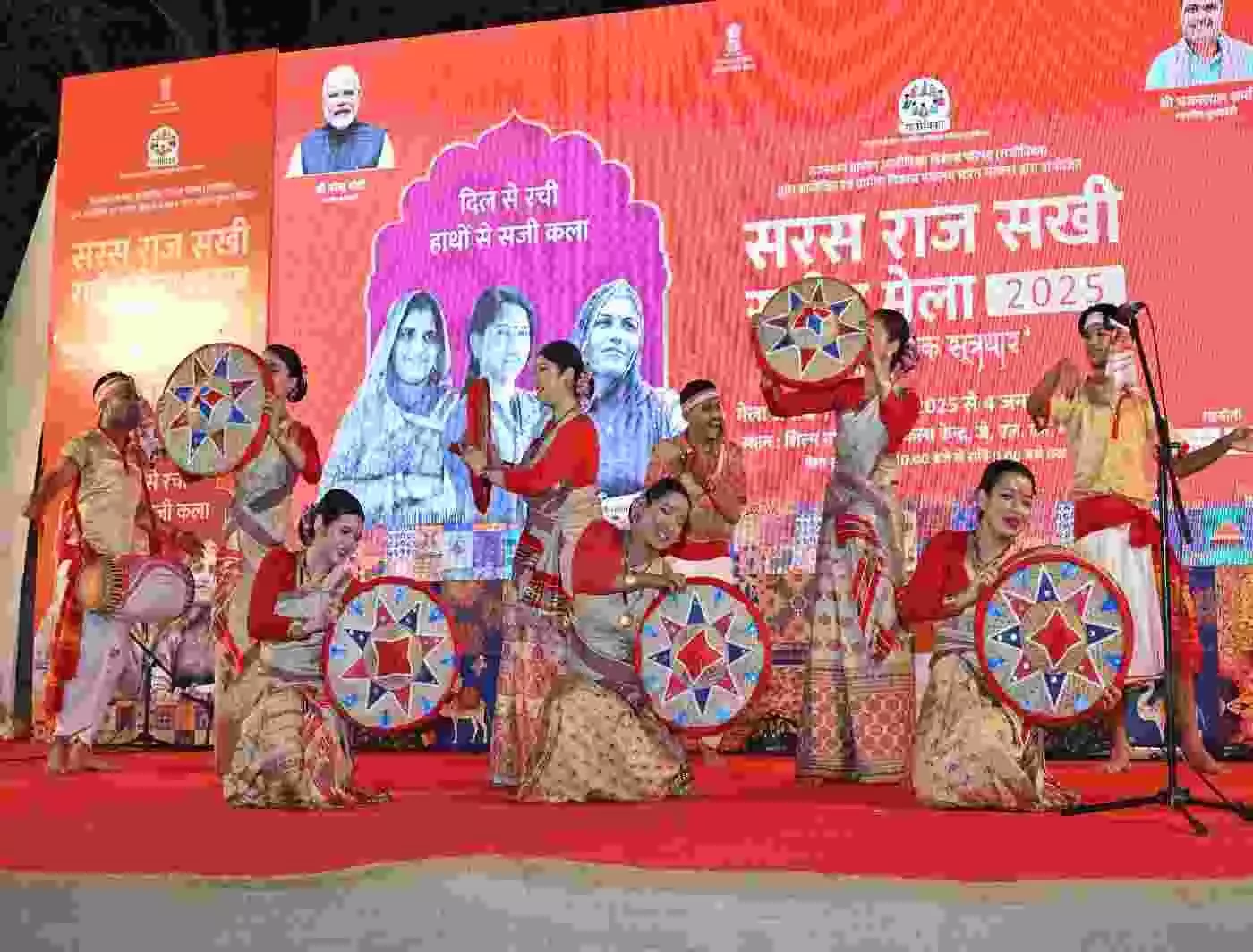 Even after the weekend, the Saras Rajsakhi National Fair-2025 continued to enjoy a vibrant atmosphere; women entrepreneurship and indigenous products attracted a huge crowd.