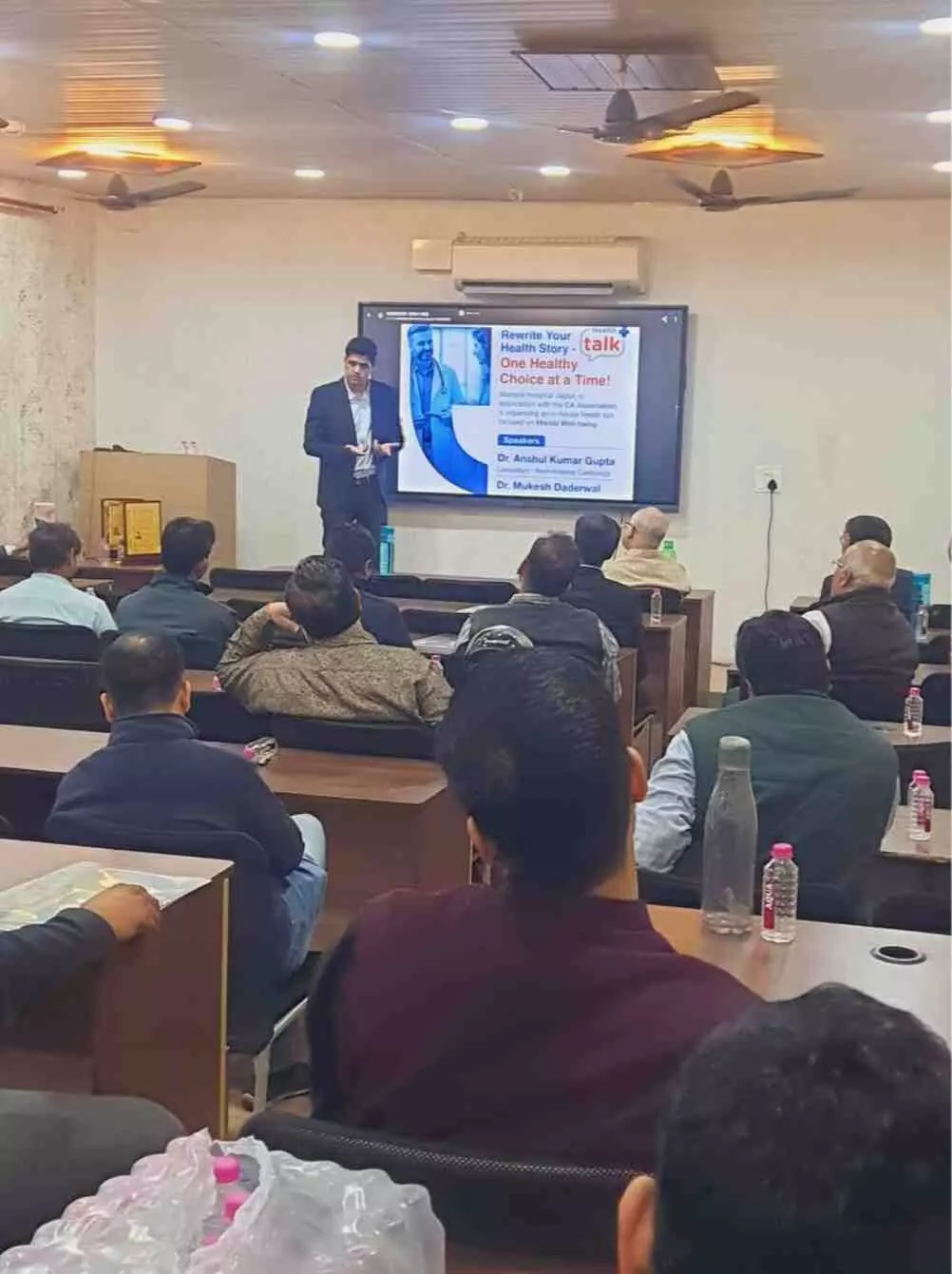 Manipal Hospitals and CA Association in Jaipur organised a special health talk on anxiety and stress management Manipal Hospitals and CA Association in Jaipur organised a special health talk on anxiety and stress management