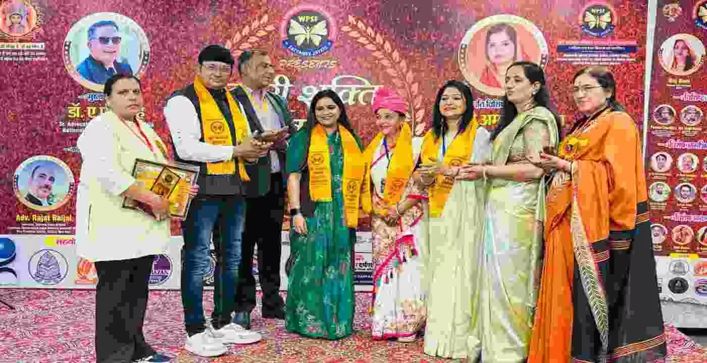 Nari Shakti Vandan Samman Samaroh Season 3 was organised in Jaipur with great fanfare; 71 women empowerment and 21 social workers were honoured. Nari Shakti Vandan Samman Samaroh Season 3 was organised in Jaipur with great fanfare; 71 women empowerment and 21 social workers were honoured.