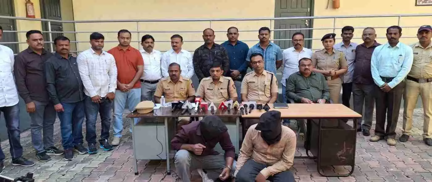 Jalna: Sensational contract killing: Mystery solved within 24 hours, two accused arrested Jalna: Sensational contract killing: Mystery solved within 24 hours, two accused arrested