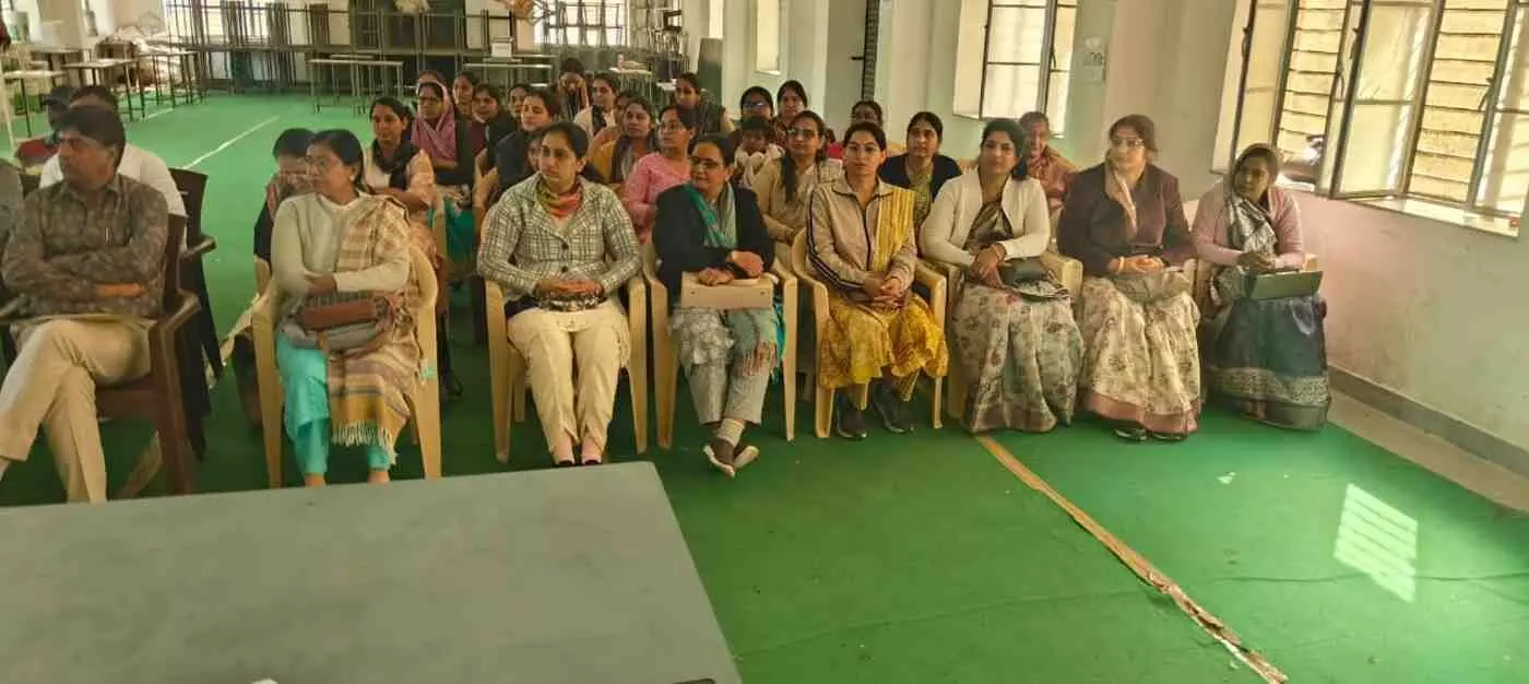 PM Shri inaugurated the district level women teachers sports competition in Amet.