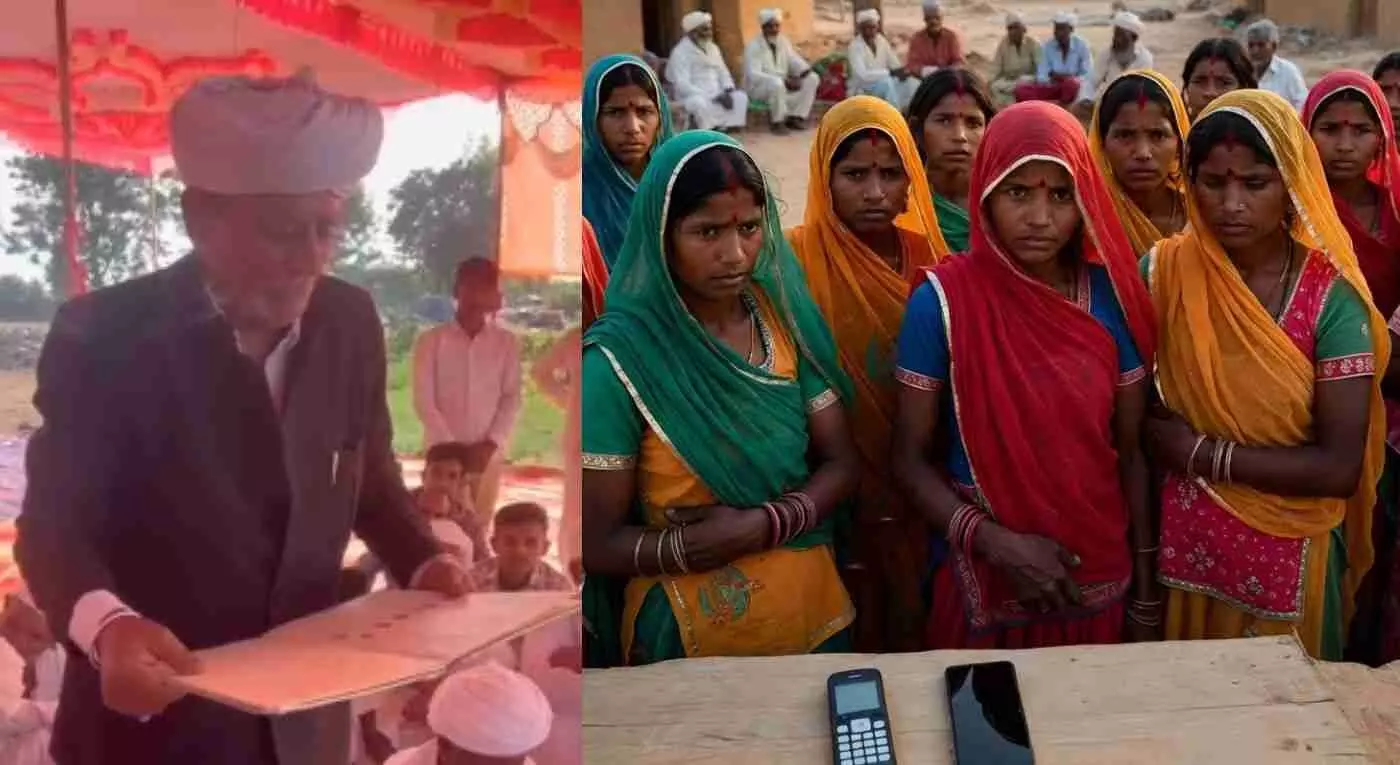 Women and girls in Rajasthan will no longer be able to use smartphones