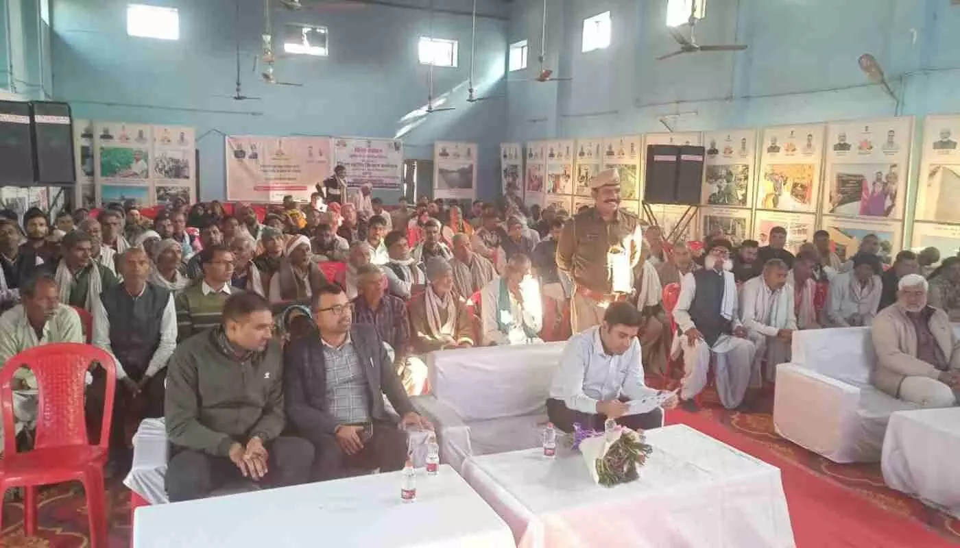 State government completes two years: District level farmers conference held in Deeg, pledge for agricultural development reiterated