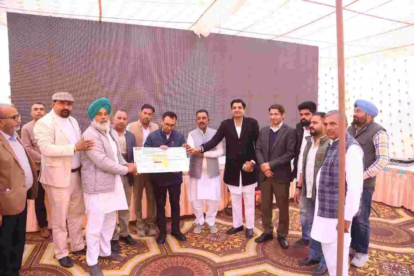 District-level farmers conference at Krishi Bhawan District-level farmers conference at Krishi Bhawan