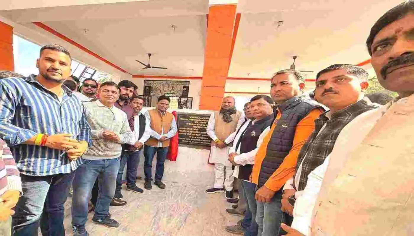 New impetus to development in Tilkeshwar Mahadev Temple complex: Inauguration of CC Chowk and laying of foundation stone for park boundary wall New impetus to development in Tilkeshwar Mahadev Temple complex: Inauguration of CC Chowk and laying of foundation stone for park boundary wall