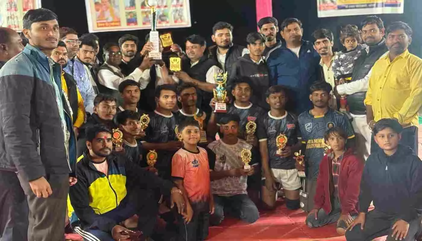 Exciting conclusion of Kabaddi Competition Season-2 in Bhatewar, Little Angel became the champion Exciting conclusion of Kabaddi Competition Season-2 in Bhatewar, Little Angel became the champion