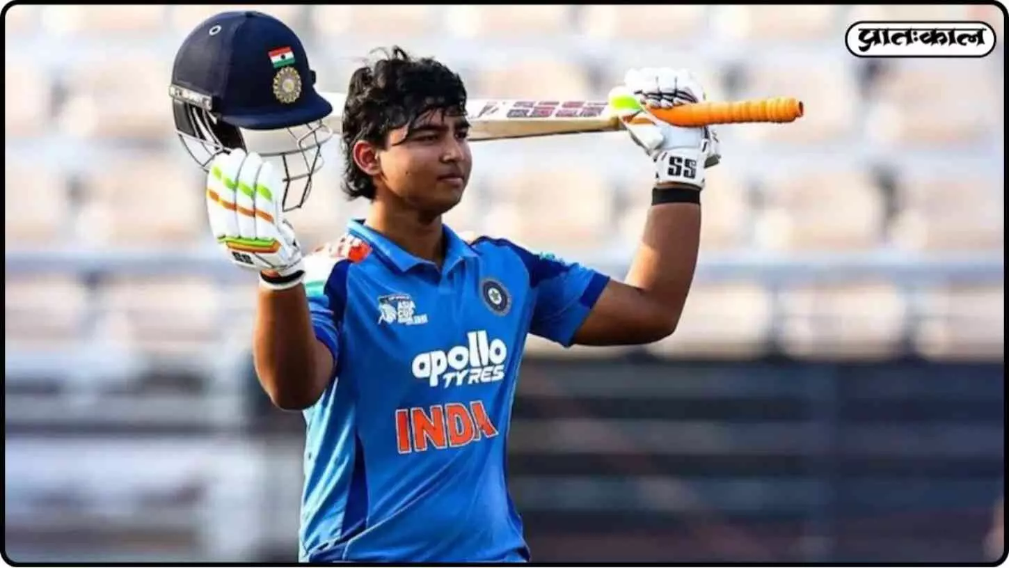 14-year-old Vaibhav Suryavanshi breaks domestic cricket record; becomes youngest to score a List A century 14-year-old Vaibhav Suryavanshi breaks domestic cricket record; becomes youngest to score a List A century