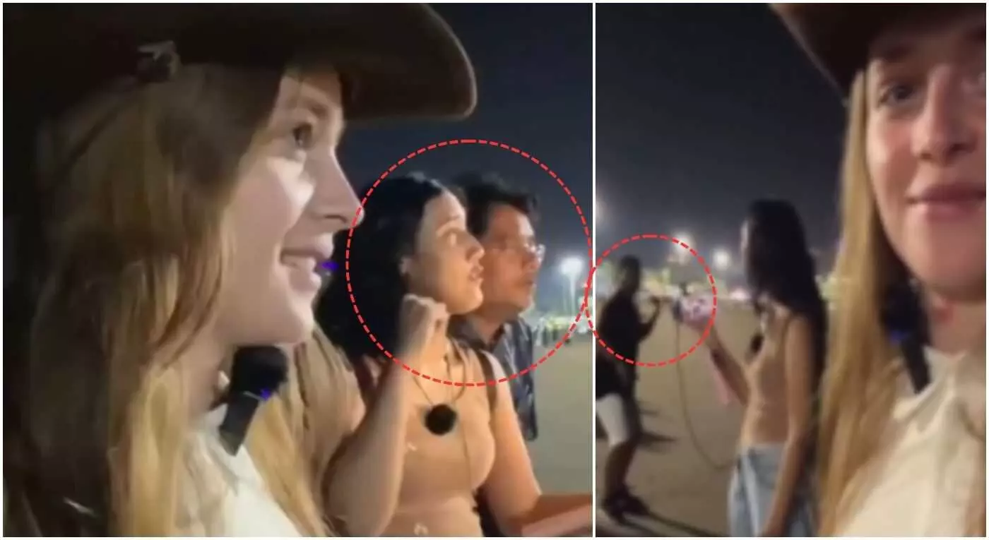Drunken young men are tarnishing Indias reputation by going to Thailand and misbehaving with foreign influencer Oxana Drunken young men are tarnishing Indias reputation by going to Thailand and misbehaving with foreign influencer Oxana