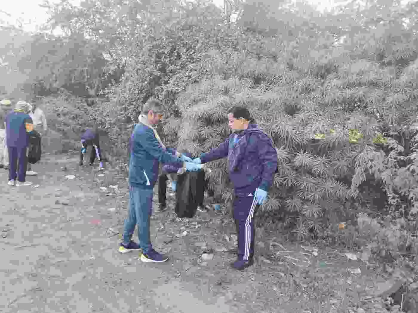 Keoladeos cleanliness pledge during Good Governance Week