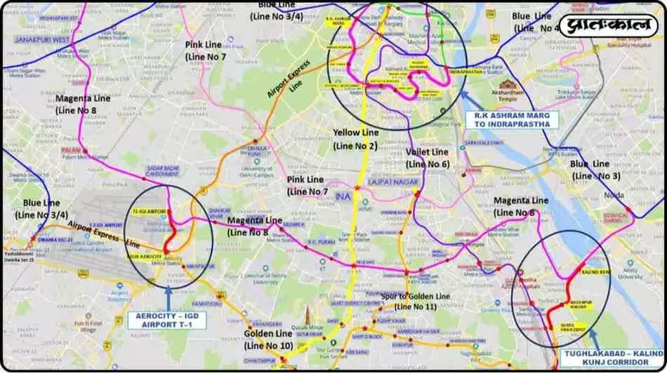 Delhi Metro Phase V(A): Union Cabinet approves new chapter in smart connectivity in the capital Delhi Metro Phase V(A): Union Cabinet approves new chapter in smart connectivity in the capital