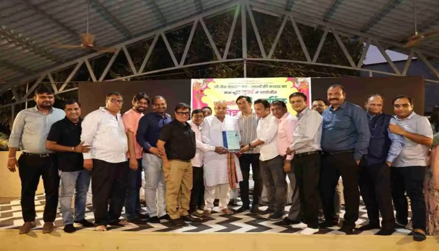The 38th Sneh Sammelan of Mandar village concluded, becoming a strong platform for social and religious unity. The 38th Sneh Sammelan of Mandar village concluded, becoming a strong platform for social and religious unity.