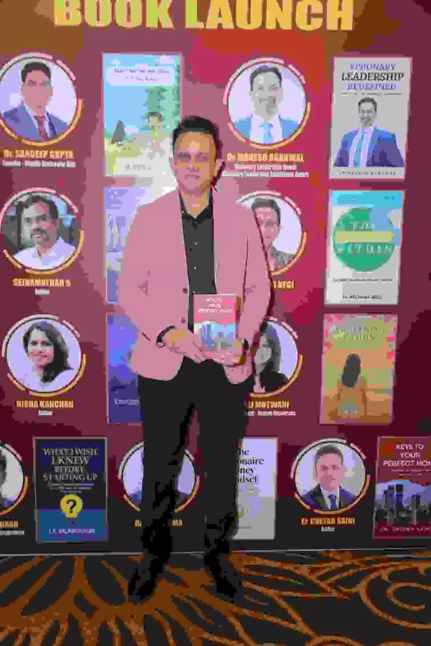 Grand launch of Chetan Sainis book Keys to Your Perfect Home, a guide to real estate investing.