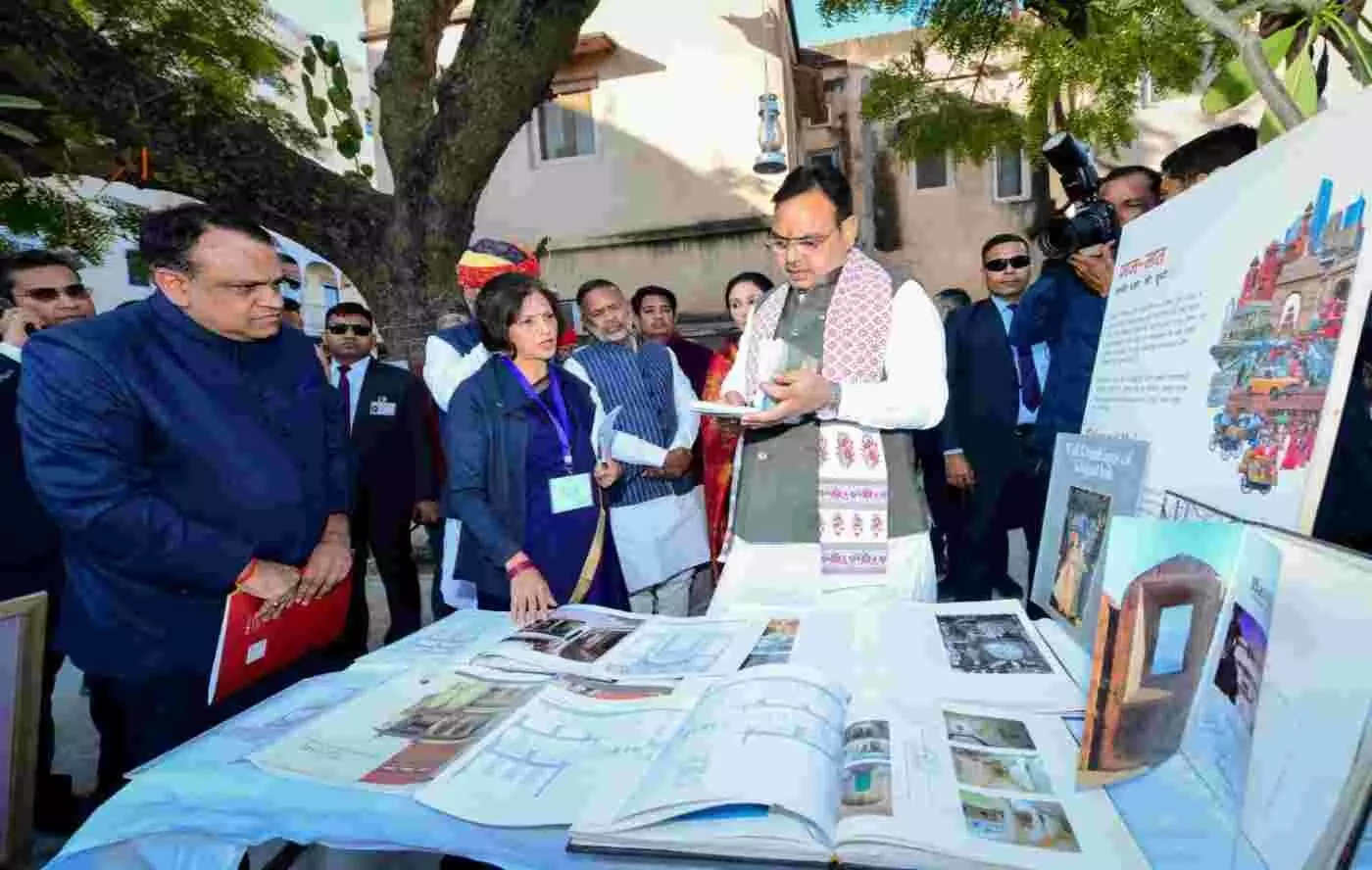 Chief Minister Bhajan Lal Sharma inaugurated and laid the foundation stone for development works worth Rs 539 crore in Sikar-Jhunjhunu. Chief Minister Bhajan Lal Sharma inaugurated and laid the foundation stone for development works worth Rs 539 crore in Sikar-Jhunjhunu.