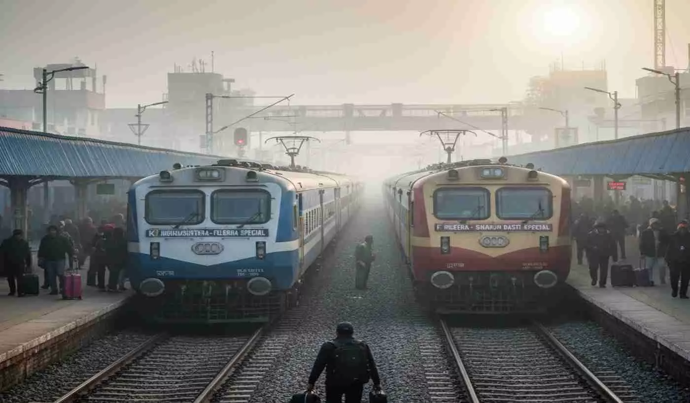 For the convenience of passengers, Kurukshetra-Phulera and Phulera-Shakurbasti special trains will be operated during the winter holidays. For the convenience of passengers, Kurukshetra-Phulera and Phulera-Shakurbasti special trains will be operated during the winter holidays.