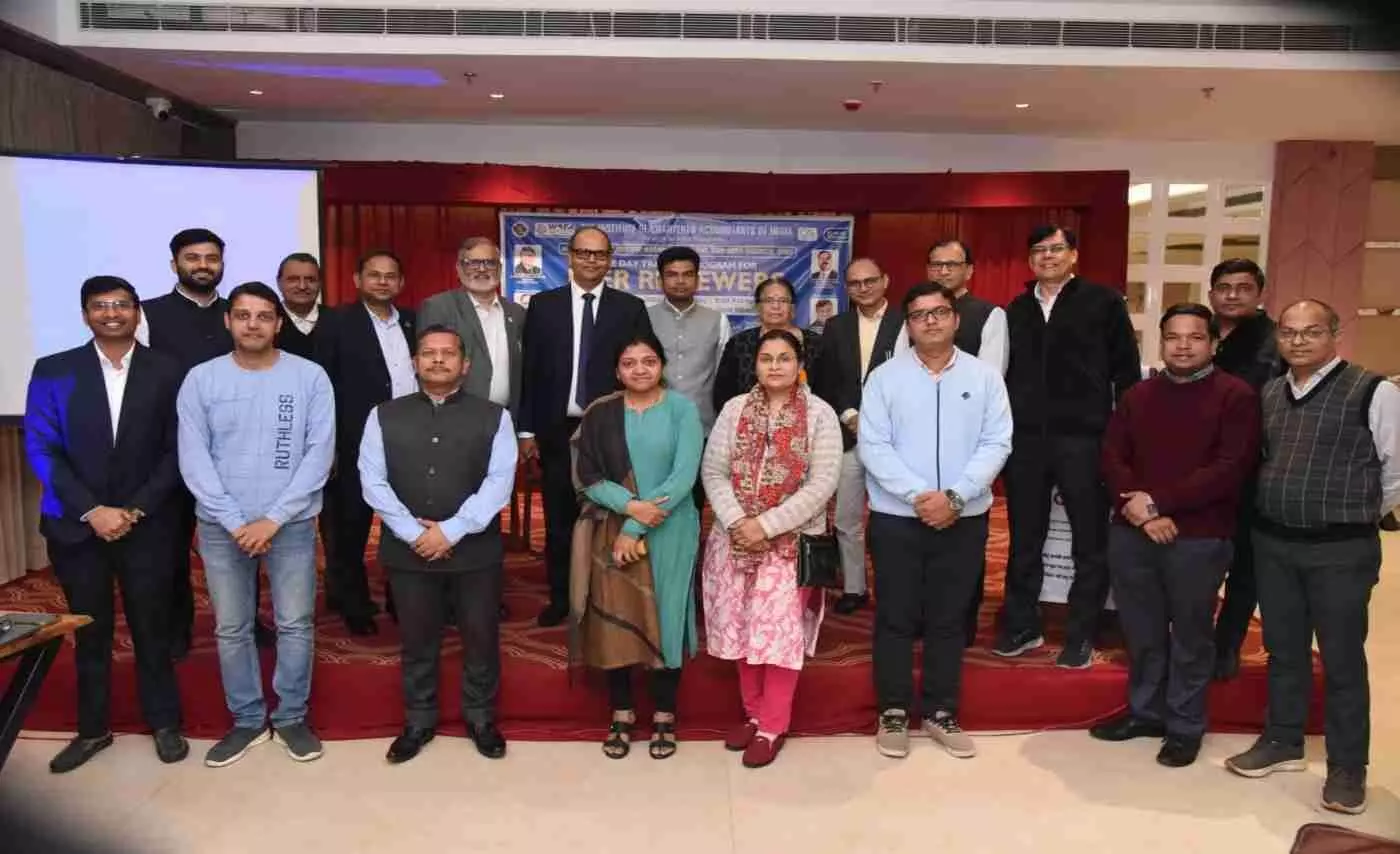 Kota CA Branch organized a one-day training program for peer reviewers.