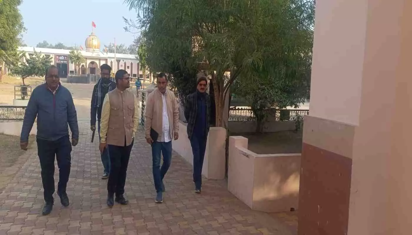 SDM Rahul Srivastava conducted a surprise inspection of Shri Gaushala in Nohar and expressed satisfaction over the arrangements. SDM Rahul Srivastava conducted a surprise inspection of Shri Gaushala in Nohar and expressed satisfaction over the arrangements.