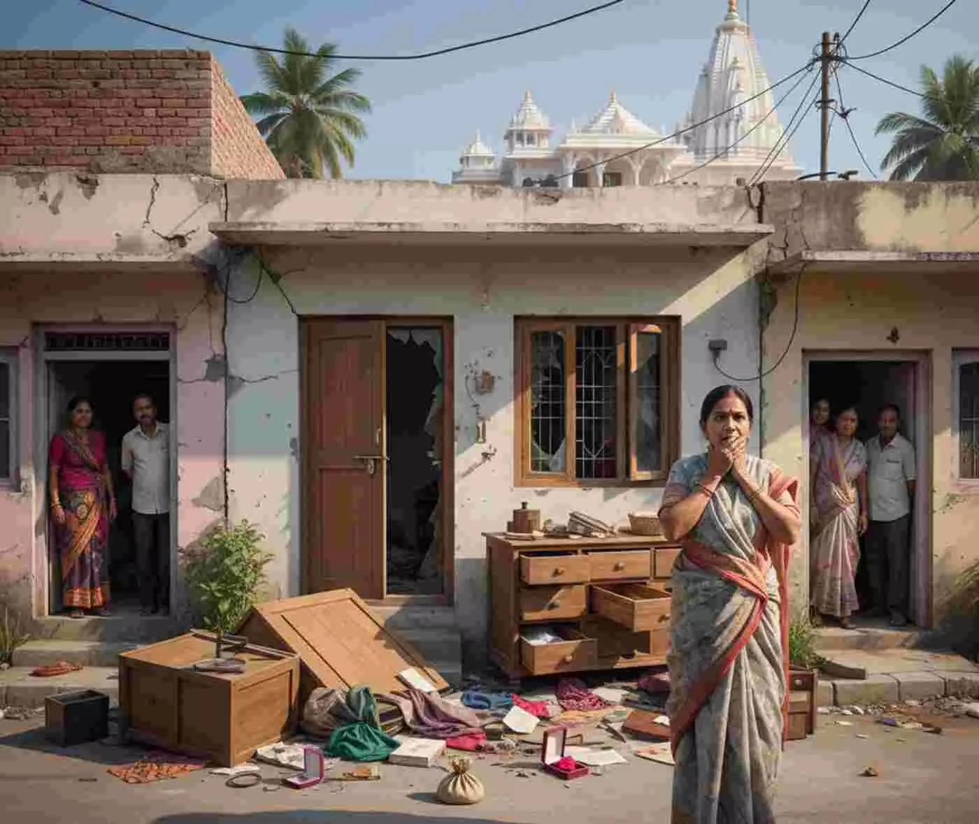 दिनदहाड़े डूंगरपुर में चोरी, लाखों के जेवर और नकद उड़ा ले गए चोर दिनदहाड़े डूंगरपुर में चोरी, लाखों के जेवर और नकद उड़ा ले गए चोर