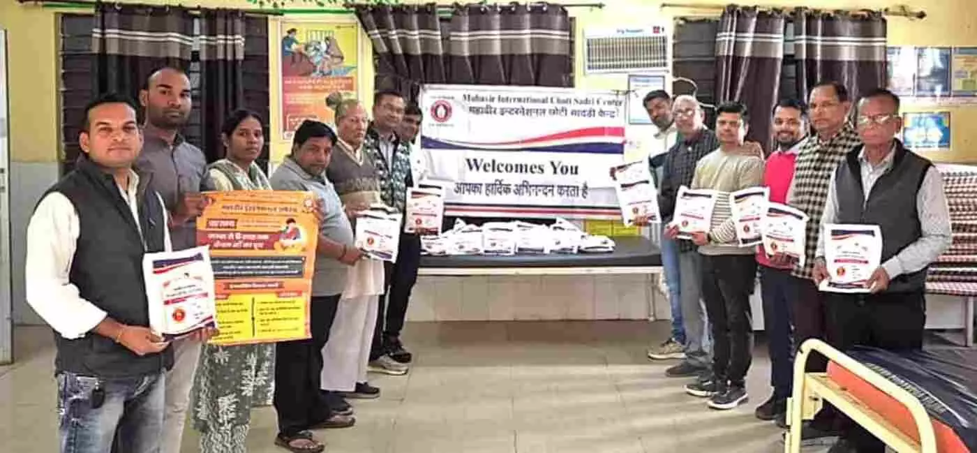 वात्सल्य योजना के तहत नवजातों को स्नेह का उपहार, महावीर इंटरनेशनल ने वितरित की 50 बेबी किट्स वात्सल्य योजना के तहत नवजातों को स्नेह का उपहार, महावीर इंटरनेशनल ने वितरित की 50 बेबी किट्स