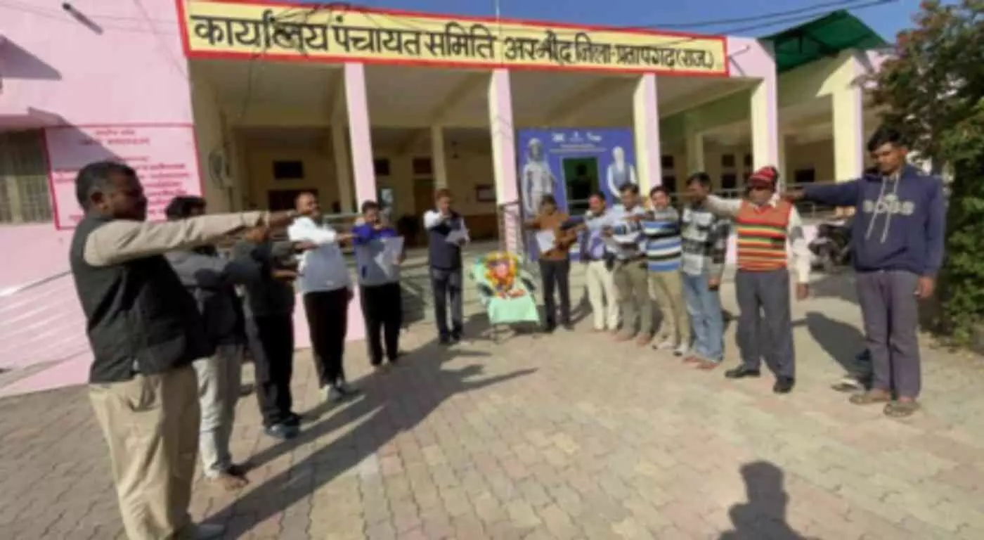 सुशासन दिवस पर मोवाई और अरनोद में अटल बिहारी वाजपेयी को भावपूर्ण श्रद्धांजलि, सुशासन दिवस पर मोवाई और अरनोद में अटल बिहारी वाजपेयी को भावपूर्ण श्रद्धांजलि,