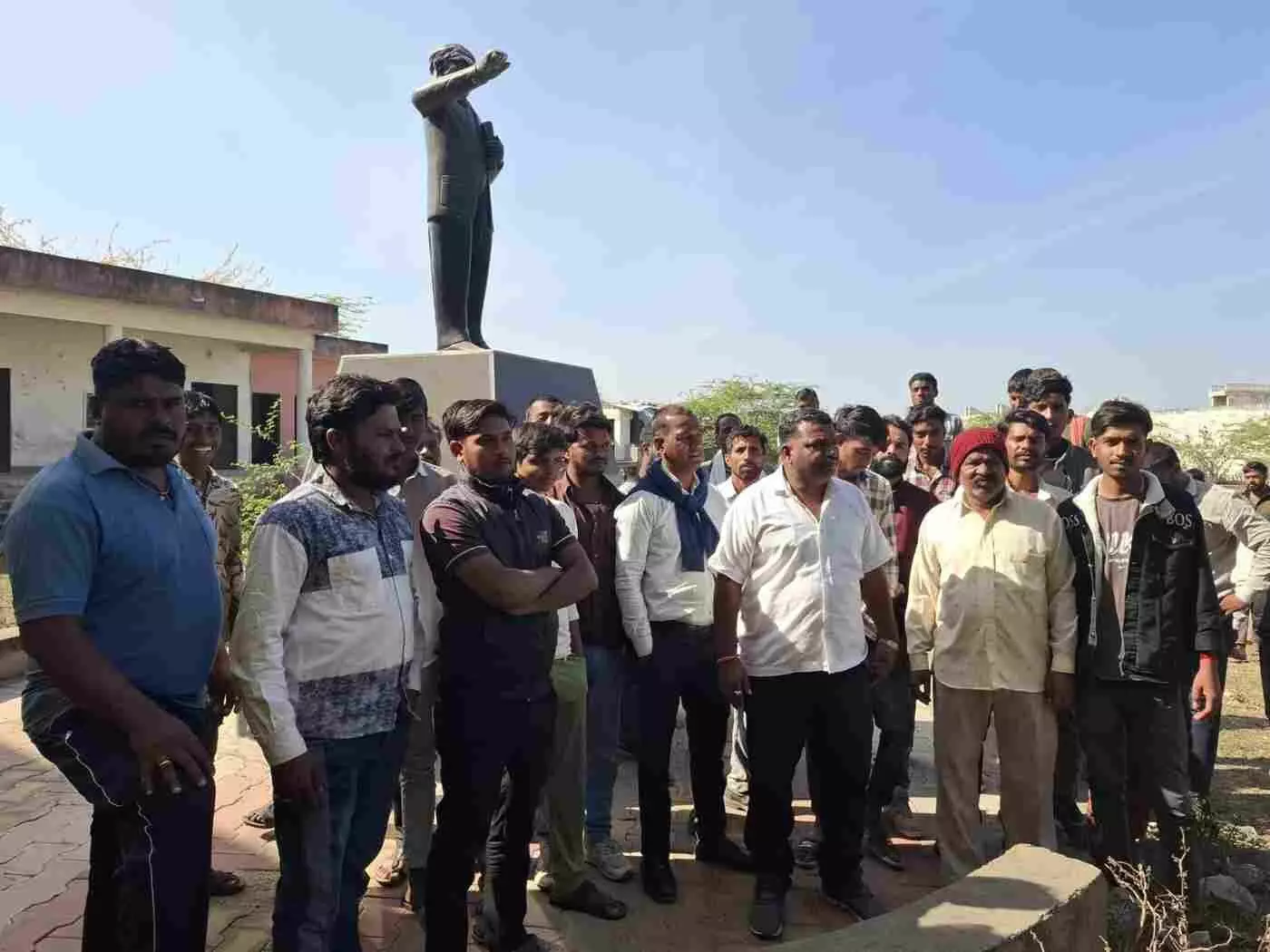 भीलवाड़ा के भगवानपुरा में अंबेडकर सामुदायिक भवन पर हमला, भीलवाड़ा के भगवानपुरा में अंबेडकर सामुदायिक भवन पर हमला,