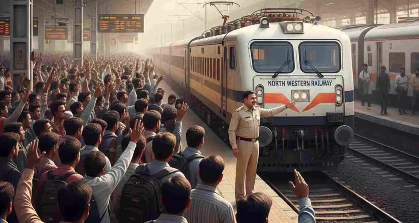 उत्तर पश्चिम रेलवे की नई समय सारणी 1 जनवरी 2026 से लागू,