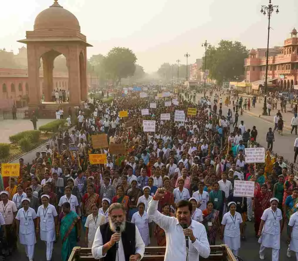 नर्सिंग शिक्षक भारतीय मजदूर संघ की श्रमिक हुंकार रैली में करेंगे भागीदारी,