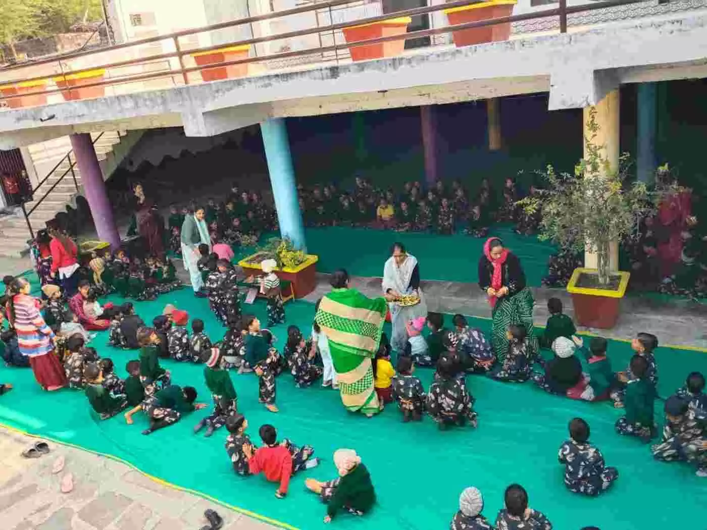 भुपालसागर के गायत्री नगर में तुलसी दिवस का भव्य आयोजन, भुपालसागर के गायत्री नगर में तुलसी दिवस का भव्य आयोजन,