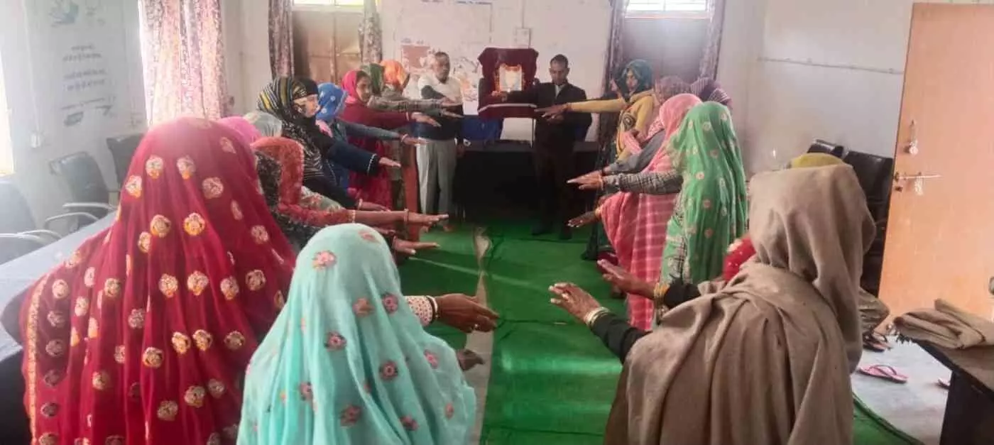 सुशासन दिवस पर मलारना डूंगर में राजीविका ब्लॉक इकाई का गरिमामय शपथ समारोह, सुशासन दिवस पर मलारना डूंगर में राजीविका ब्लॉक इकाई का गरिमामय शपथ समारोह,