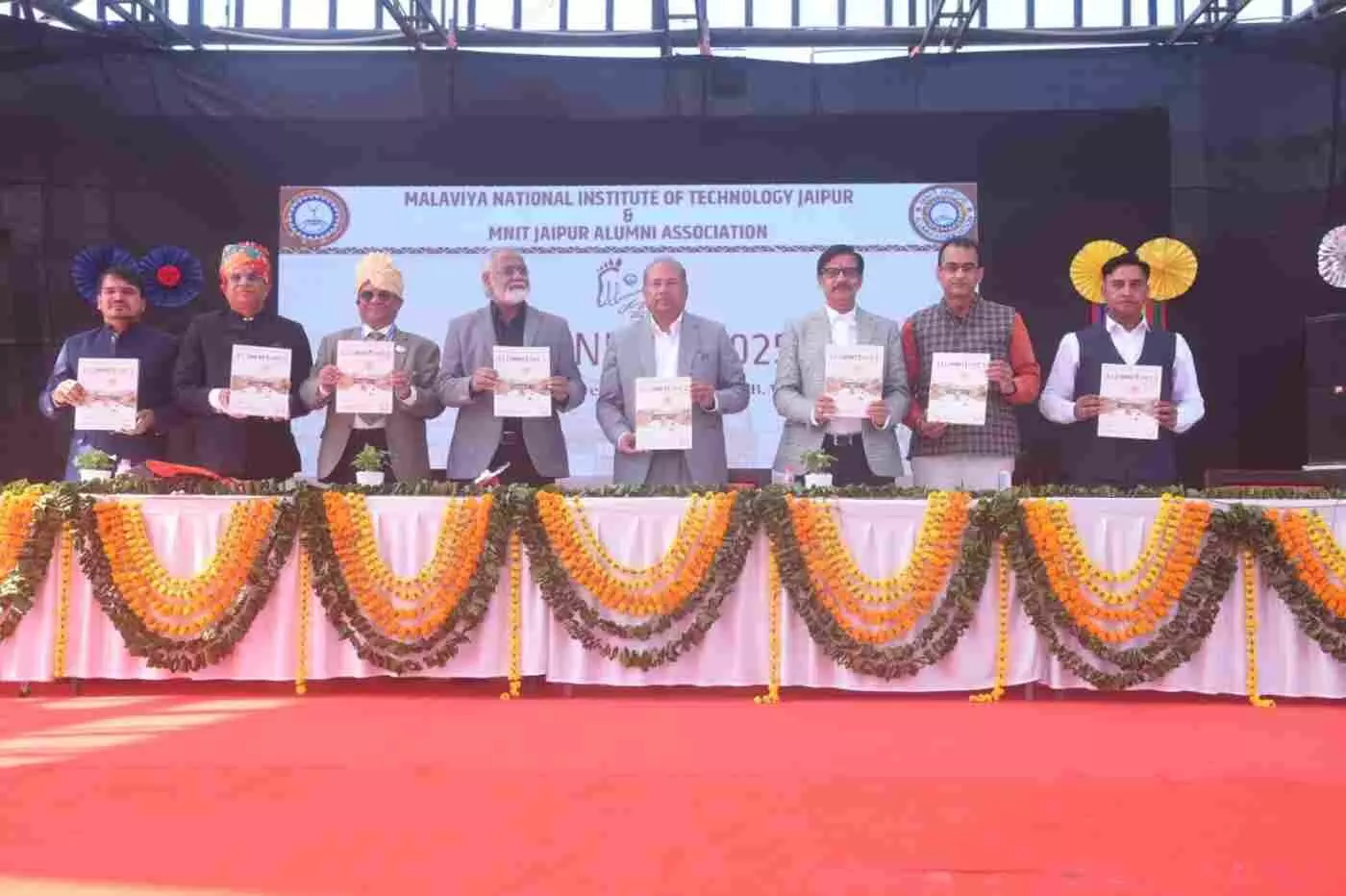एमएनआईटी जयपुर में भव्य एल्युमिनी डे समारोह, गोल्डन और सिल्वर जुबली का हुआ उत्सव