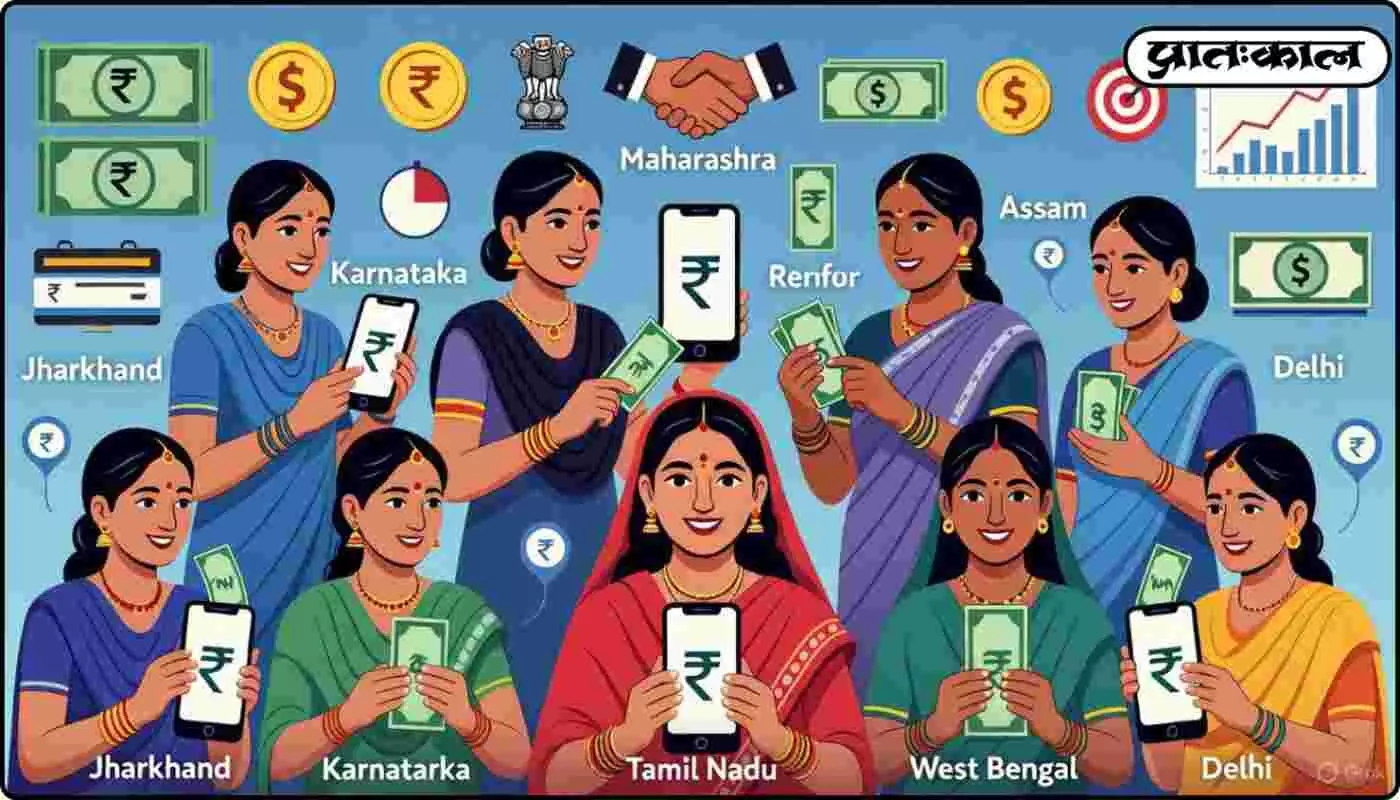 Women Cash Schemes 2025: भारत के 15 राज्यों में महिलाओं को मिल रही मासिक नकद सहायता; जाने विस्तार से Women Cash Schemes 2025: भारत के 15 राज्यों में महिलाओं को मिल रही मासिक नकद सहायता; जाने विस्तार से