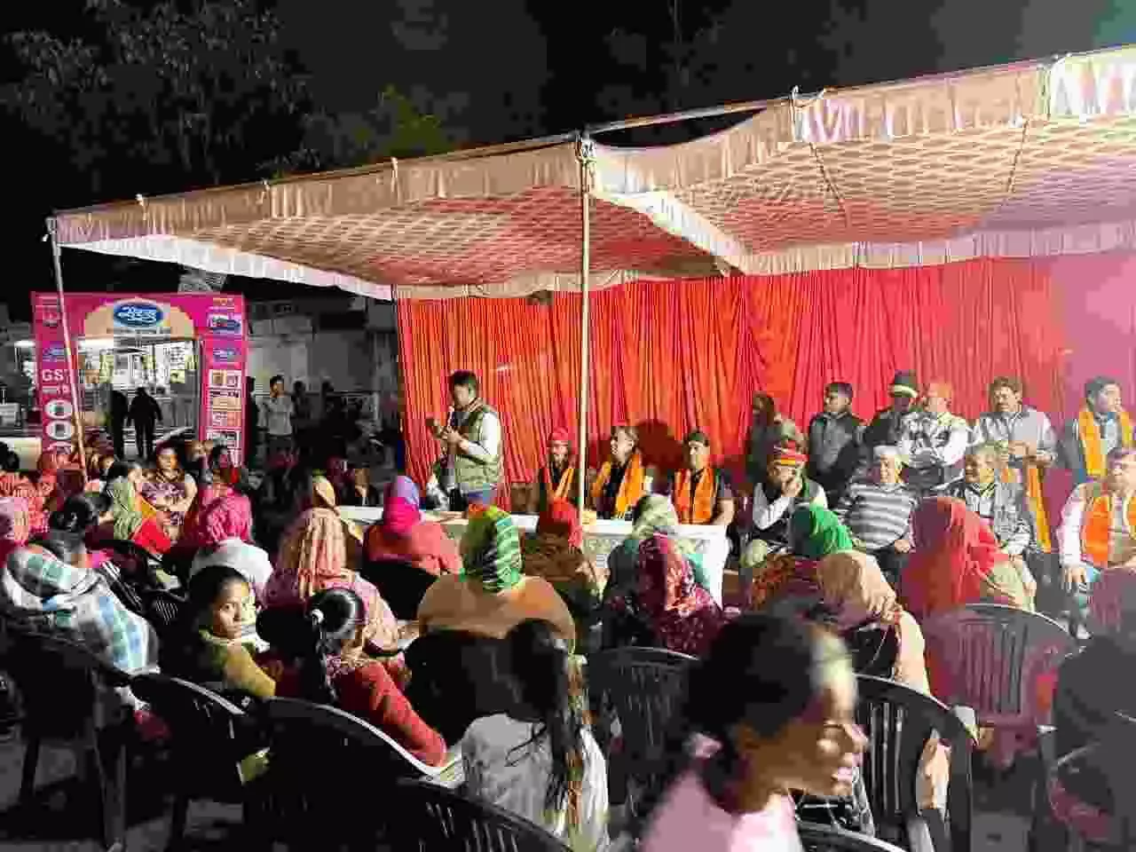 Widespread publicity of public welfare schemes in Chittorgarh Widespread publicity of public welfare schemes in Chittorgarh