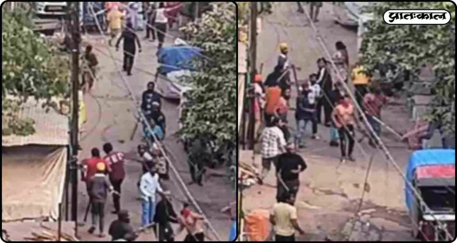 भोपाल के गल्ला मंडी में दिखा गुंडई का दहशत ; आरोपी की गिरफ्तारी के लिए छापेमारी जारी भोपाल के गल्ला मंडी में दिखा गुंडई का दहशत ; आरोपी की गिरफ्तारी के लिए छापेमारी जारी