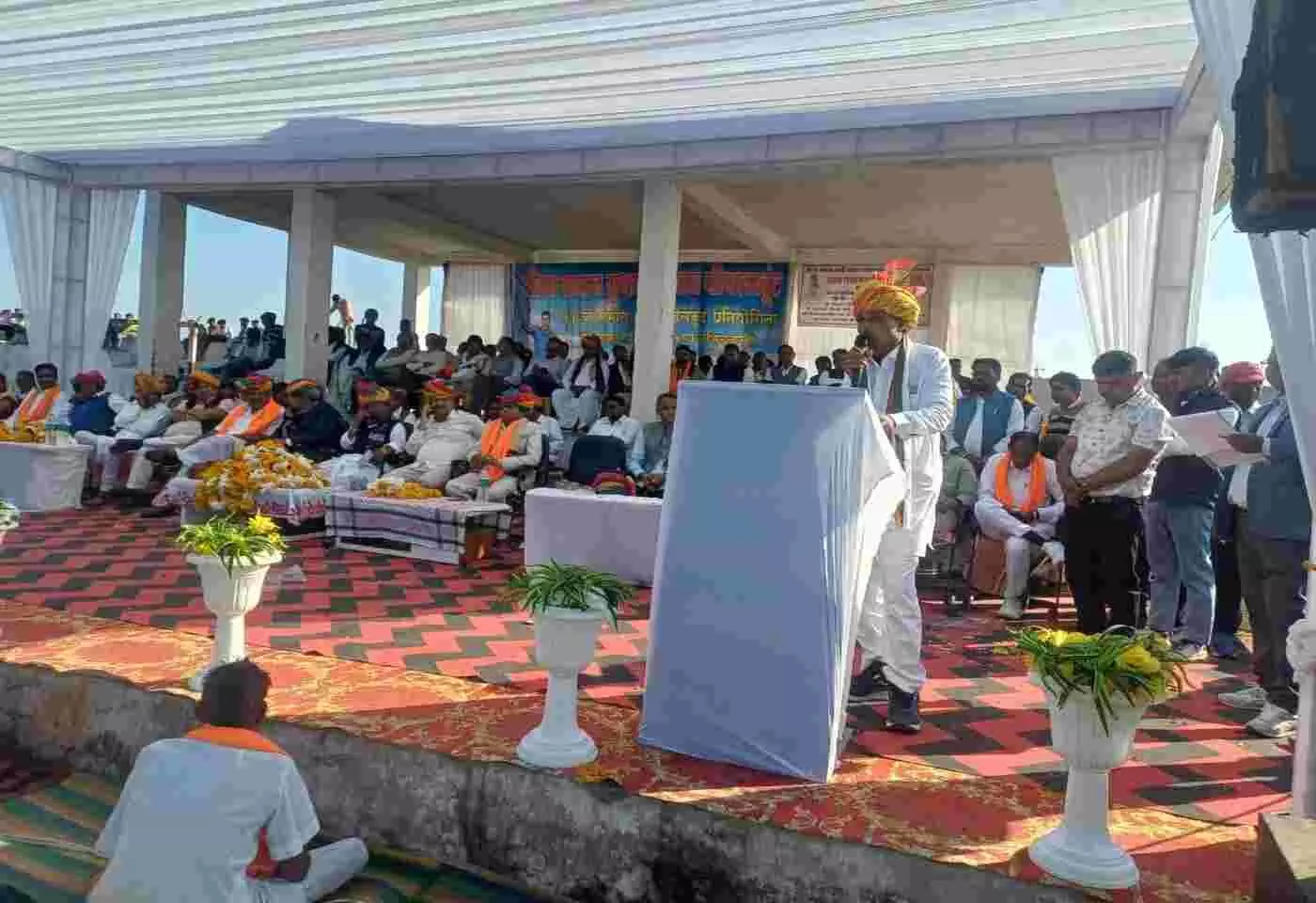 छोटीसादड़ी में टीएडी मंत्री खराड़ी ने संभाग स्तरीय जनजाति सम्मेलन और खेलकूद प्रतियोगिता का किया उद्घाटन, विकास रथ यात्रा का समापन