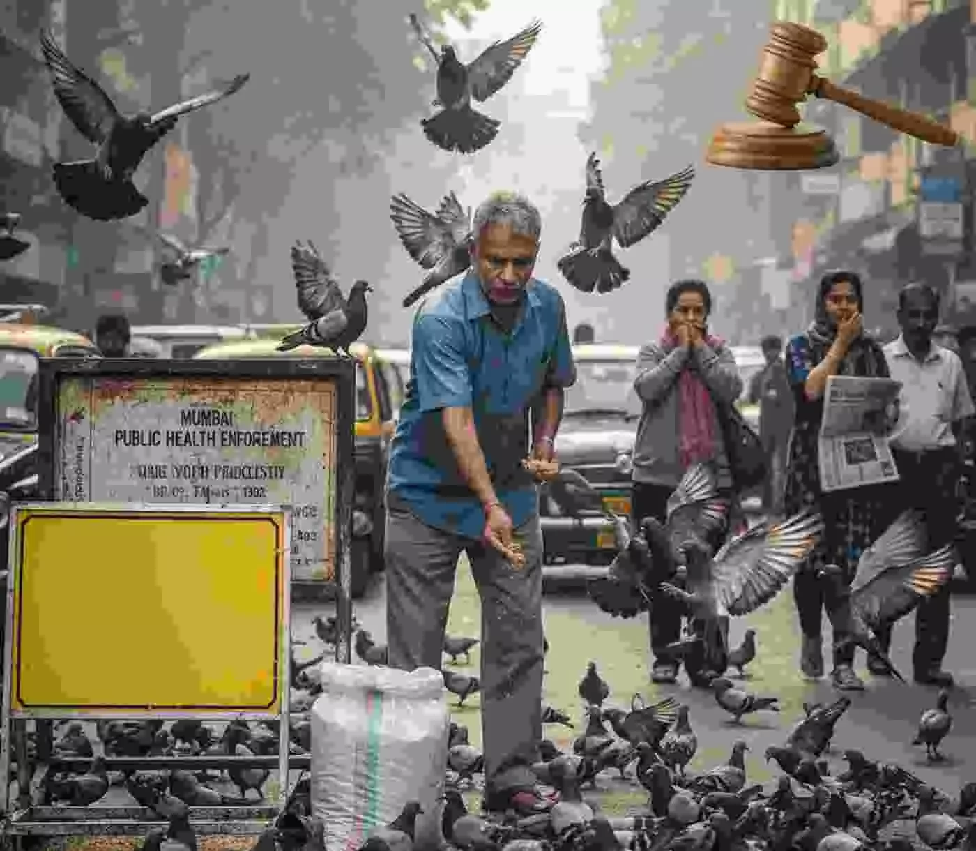 मुंबई में सार्वजनिक स्थान पर कबूतरों को दाना डालने पर पहली सजा, नितिन शेठ दोषी ठहराए गए मुंबई में सार्वजनिक स्थान पर कबूतरों को दाना डालने पर पहली सजा, नितिन शेठ दोषी ठहराए गए