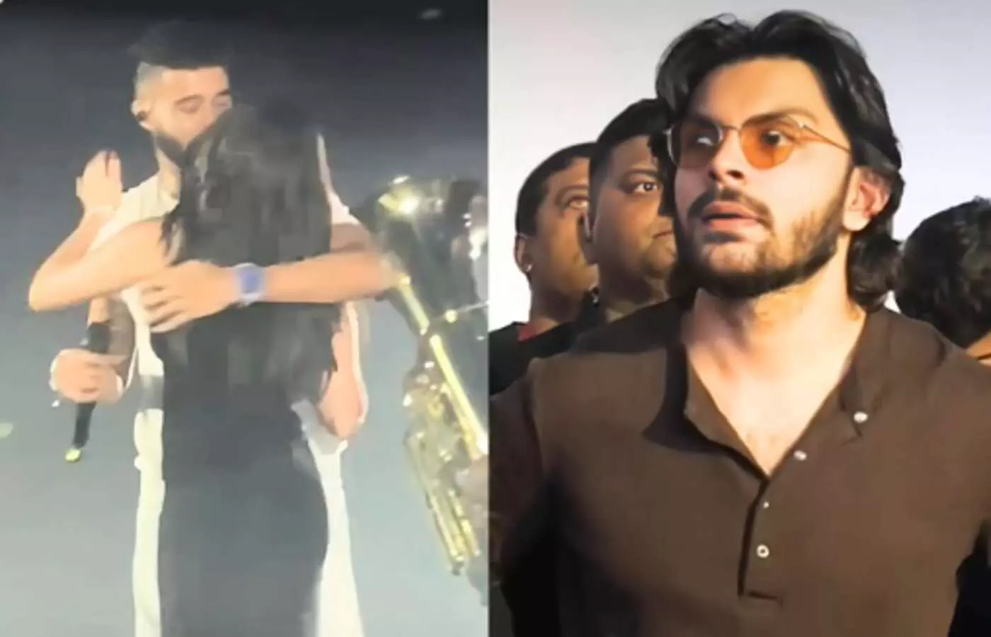 ara Sutaria embraced AP Dhillon onstage, leaving her boyfriend Veer Paharia watching in the audience ara Sutaria embraced AP Dhillon onstage, leaving her boyfriend Veer Paharia watching in the audience