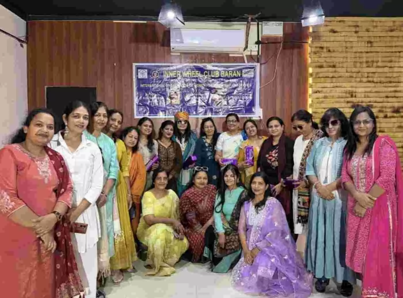 बारां में इनरव्हील क्लब ने उल्लास और सेवा के साथ मनाया नववर्ष, सक्रिय सदस्यों का हुआ सम्मान बारां में इनरव्हील क्लब ने उल्लास और सेवा के साथ मनाया नववर्ष, सक्रिय सदस्यों का हुआ सम्मान