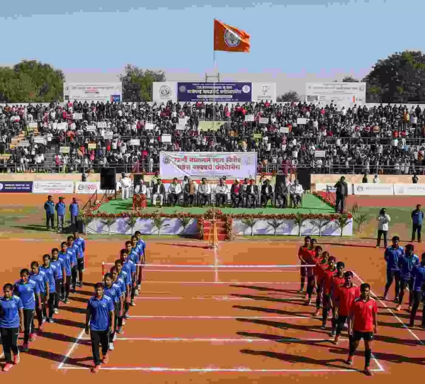 उदयपुर में 72वीं राजस्थान राज्य सीनियर कबड्डी प्रतियोगिता का भव्य शुभारंभ