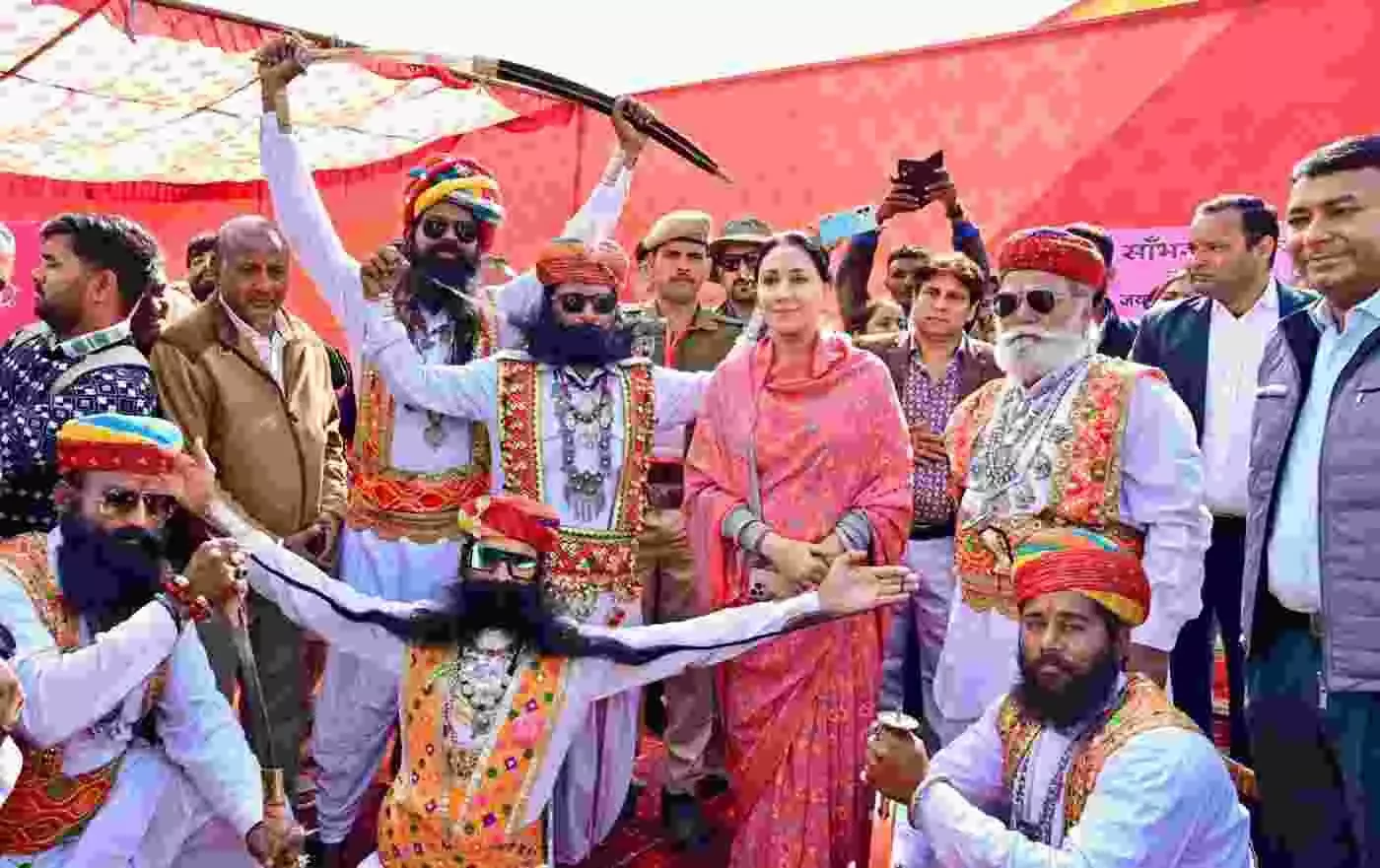 जयपुर में उपमुख्यमंत्री दिया कुमारी ने किया सांभर महोत्सव का भव्य उद्घाटन