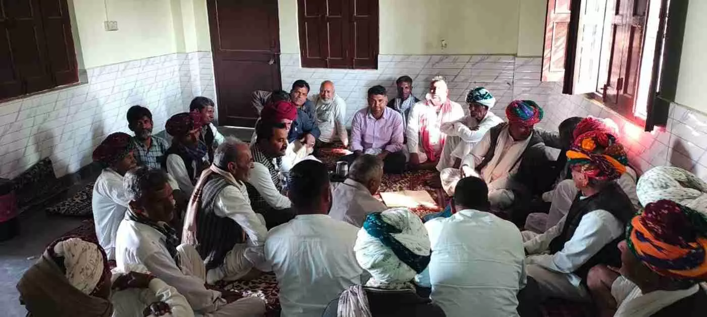 शनि महाराज आली में गुर्जर समाज चौखला की महत्वपूर्ण बैठक सम्पन्न, शनि महाराज आली में गुर्जर समाज चौखला की महत्वपूर्ण बैठक सम्पन्न,