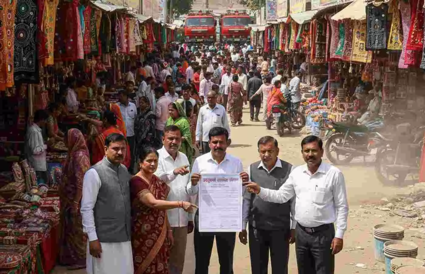उदयपुर: शिल्प ग्राम मेले में बिल न देने और सुरक्षा मानकों की अवहेलना पर ग्राहक पंचायत ने दिया ज्ञापन उदयपुर: शिल्प ग्राम मेले में बिल न देने और सुरक्षा मानकों की अवहेलना पर ग्राहक पंचायत ने दिया ज्ञापन