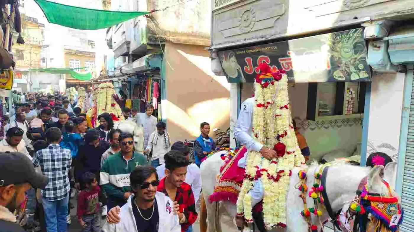 डूंगरपुर: मुस्लिम समुदाय का 13वां सामूहिक विवाह समारोह संपन्न, 16 जोड़े बने हमसफर डूंगरपुर: मुस्लिम समुदाय का 13वां सामूहिक विवाह समारोह संपन्न, 16 जोड़े बने हमसफर