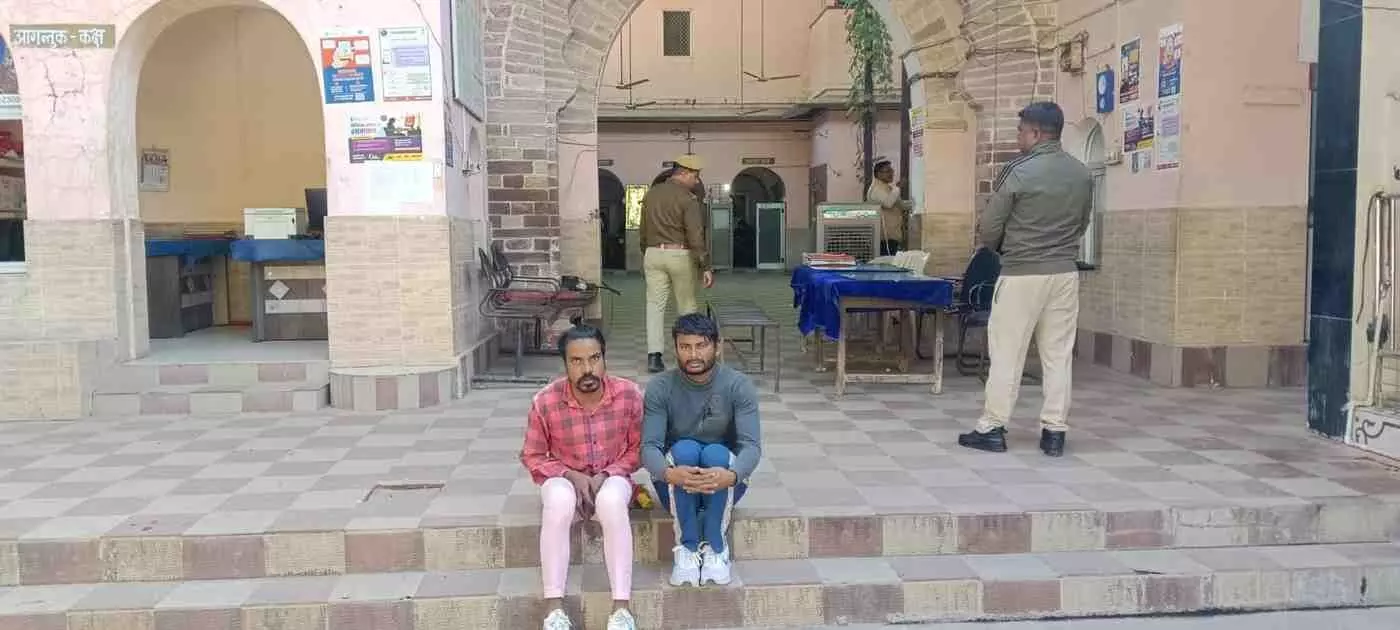 बारां में मोबाइल दुकान सहित कई स्थानों से चोरी का खुलासा, 2 आरोपी गिरफ्तार