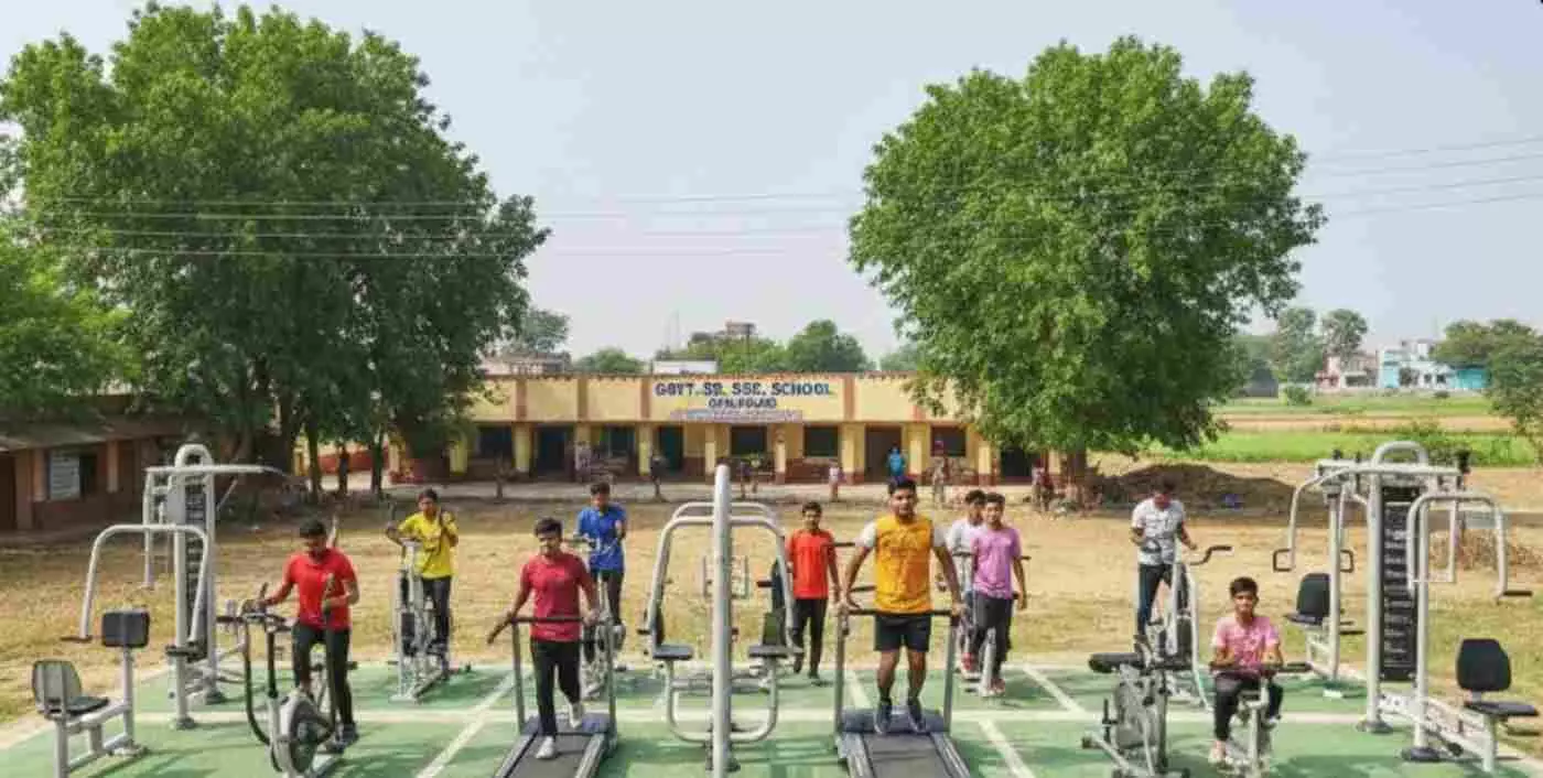 जीनापुर में खुले ओपन जिम से युवाओं के लिए स्वास्थ्य और अनुशासन की नई शुरुआत जीनापुर में खुले ओपन जिम से युवाओं के लिए स्वास्थ्य और अनुशासन की नई शुरुआत
